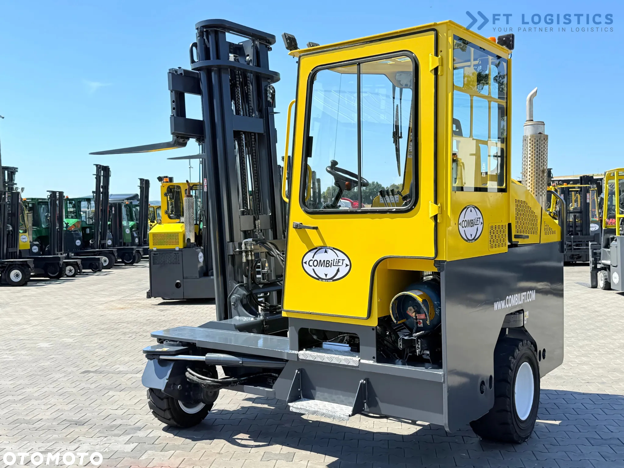 Combilift C5000XL / GAS / DUPLEX / 4500MM / WOLNY SKOK / PRZESUW WIDEŁ / POZYCJONER / KABINA XL / NOWE OPONY - 33
