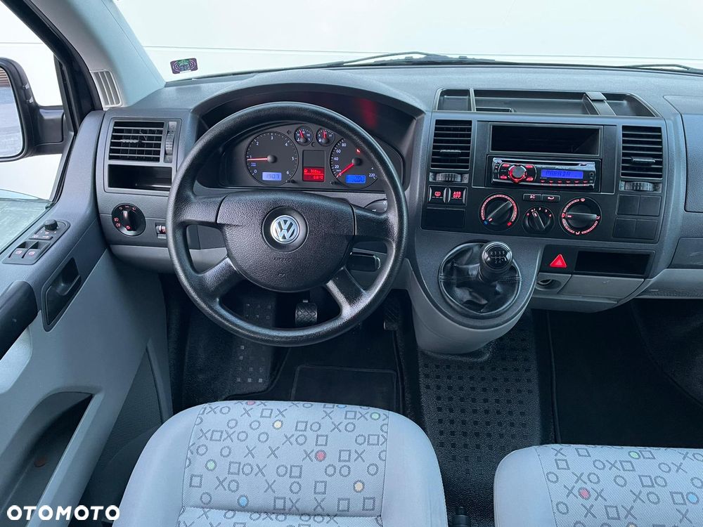 Volkswagen TRANSPORTER T5 1.9TDI Klima Elektryka Tempomat Brygadówka Dubel Kabina 6os Hak Opł - 25