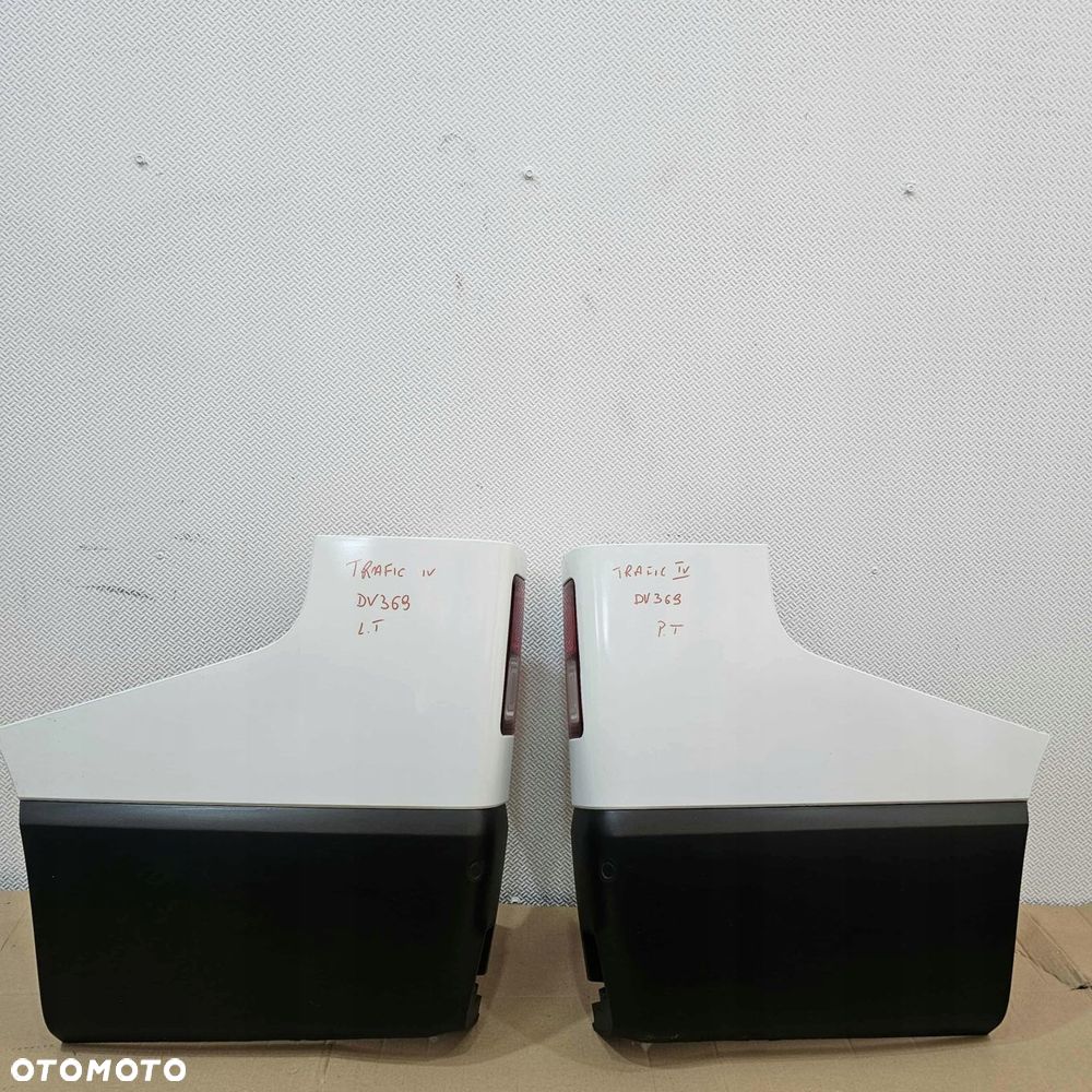 renault trafic iii lift iv zderzak tył tylny narożnik prawy pdc 369 - 1