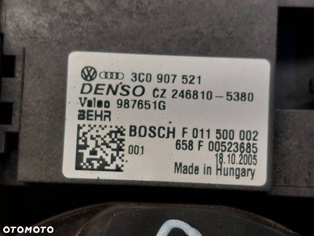 DMUCHAWA WENTYLATOR NAWIEWU VOLKSWAGEN PASSAT B6 3C0907521 3C1820015G - 3