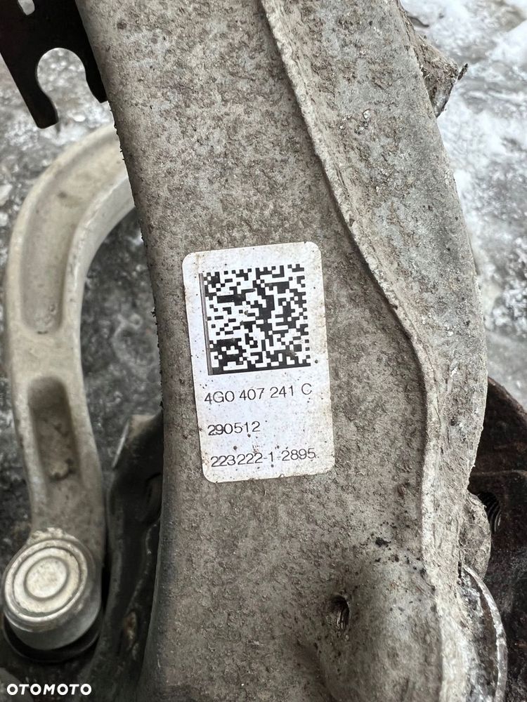 audi zwrotnica lewa przednia lewy przód wahacze 4g0407241c 8k0407257abs - 8