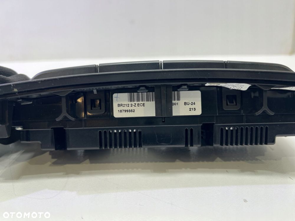 MERCEDES E W212 PANEL KLIMATYZACJI NAWIEWU A2129000128 - 4