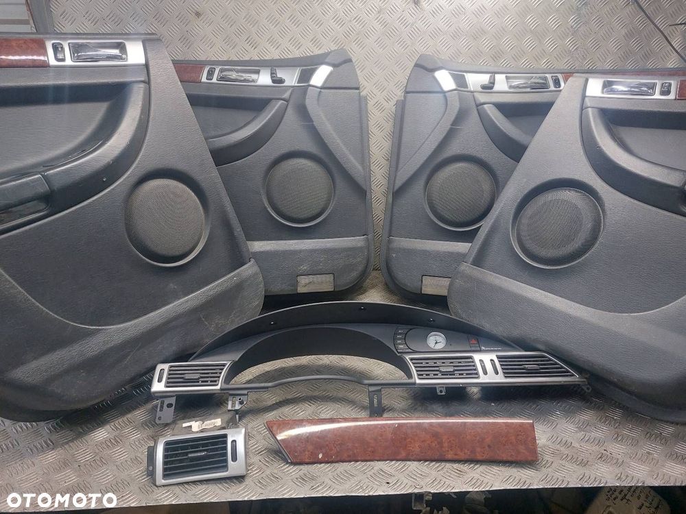 BOCZKI DRZWI KOMPLET + RAMKA CHRYSLER  PACIFICA I 04685980AG - 1