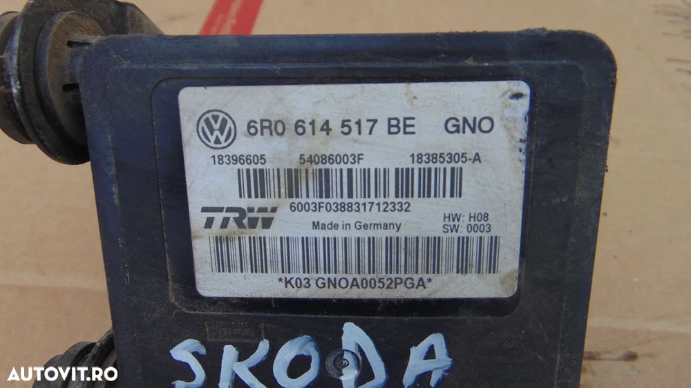 Pompa ABS Skoda Rapid an 2012-2019 1.2 benzina cod 6R0614517BE - 2