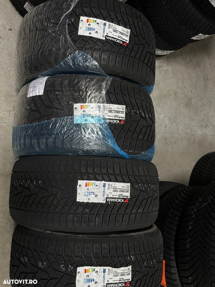 Vând set anvelope 285/35/21-325/30/21 Yokohama de iarnă noi - 1