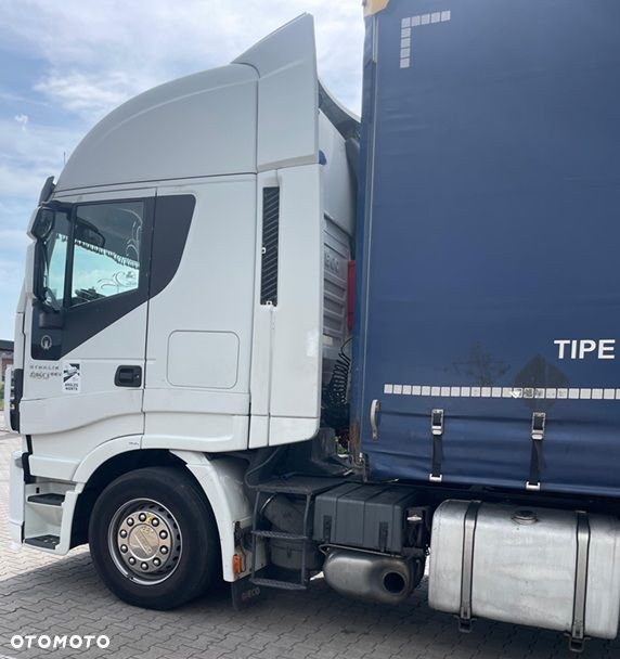 Iveco STRALIS 460 EEV HI-WAY AUTOMAT STANDKLIMA WEBASTO SPOJLERY 2xALUTANK LODÓWKA LEDY XENONY SKÓRA NOWE TACHO!!! EURO 5 EEV 2014 IGŁA - 5