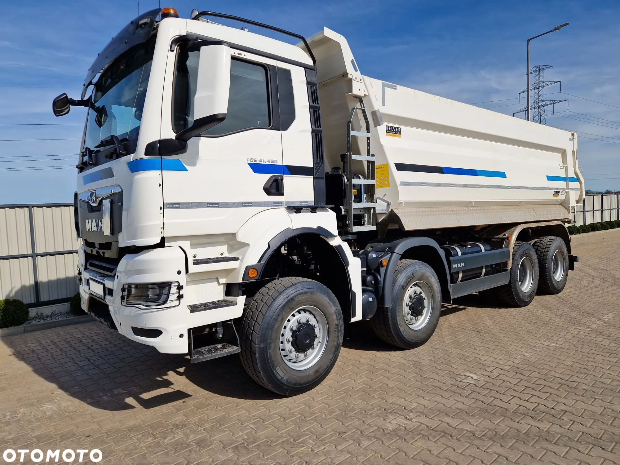 MAN TGS 41.480 8x6 wywrotka tylnozsypowa - 8