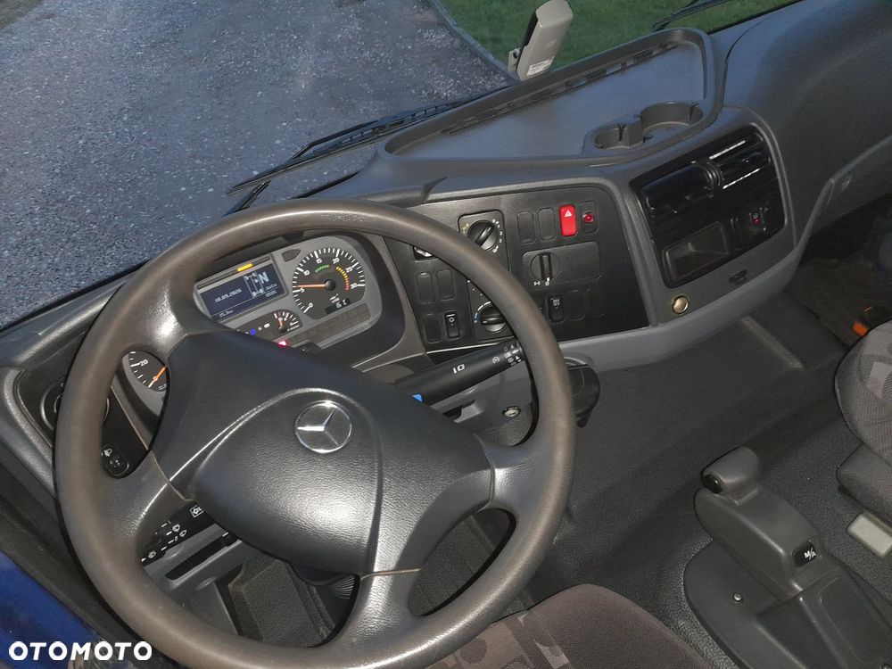 Mercedes-Benz ATEGO 1223K 6 - cylindrów!!  FABRYCZNA WYWROTKA MAILLER Kiper + HDS Dzwig żuraw Palfinger 5+6 funkcja, DODATKOWE zasilanie hydrauliczne przyczepy PRZYCZEPA 16 ton!!! Pełny serwis ASO ORYGINALNY Potwierdzony przebieg 126000km - 27