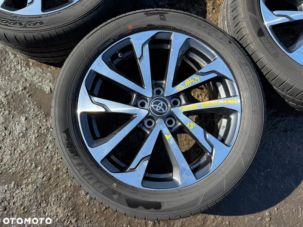 Felgi 18' koła Toyota Corolla Cross 5x114,3 18x7J ET40 centr 60,1 - 6