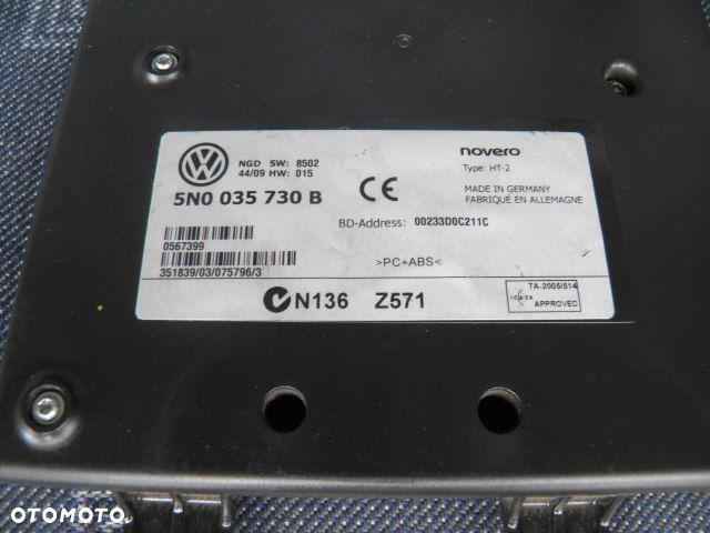 MODUŁ TELEFONU BLUETOOTH AUDI VW SEAT SKODA - 4