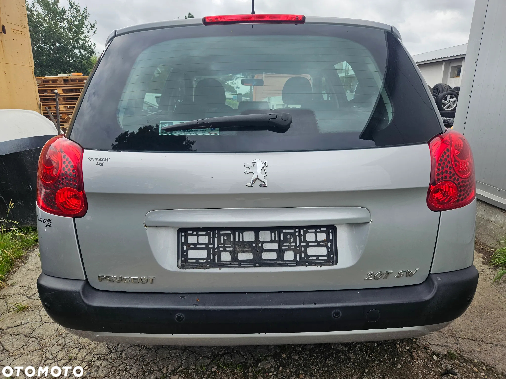 PEUGEOT 207 SW 2007 1.4 EZRC NA CZĘŚCI - 4