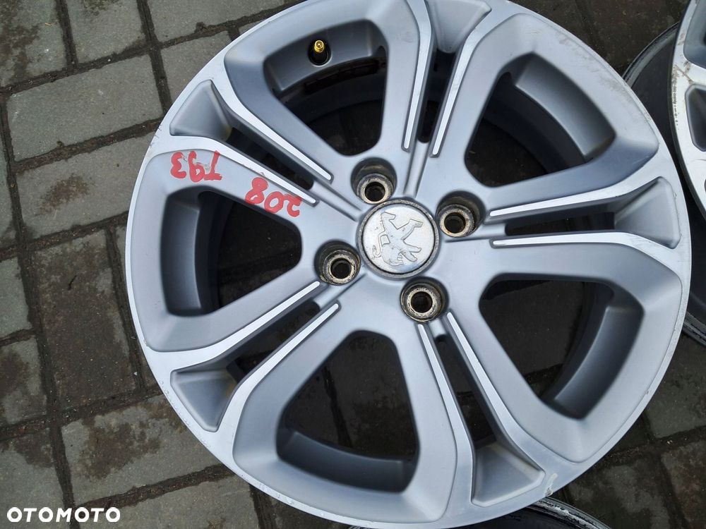 peugeot 208 felgi aluminiowe 16" 9673773677 et23 6" 4x108 - 12