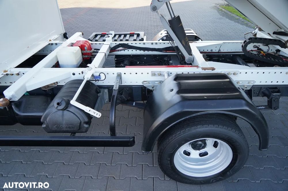 Iveco DAILY 35-160 / BASCĂLĂTOARE 3 PAGINI OȚEL / DUBLU / MANUALĂ / IMPORTATĂ / EURO 6 - 11