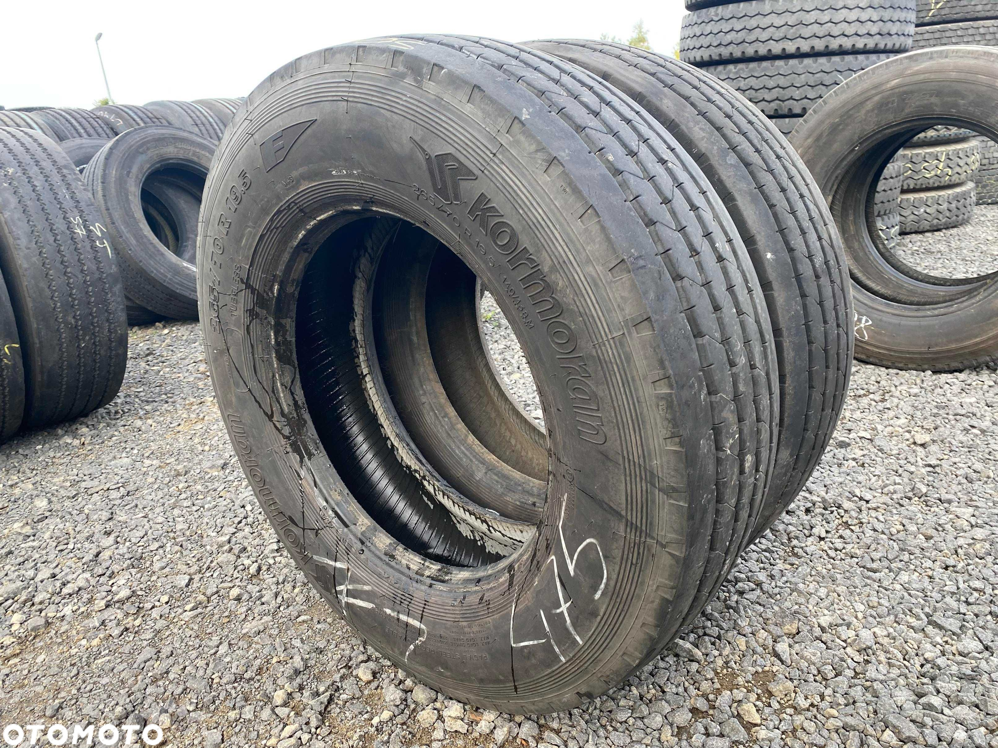 265/70R19.5 Opony KORMORAN F Przód - 6