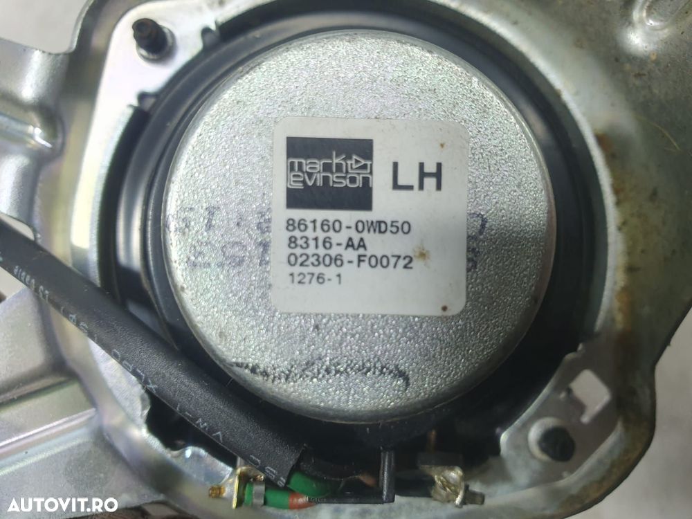 Tweeter usa stanga fata 86160-0wd50 Lexus IS XE20  [din 2005 pana  20 - 2