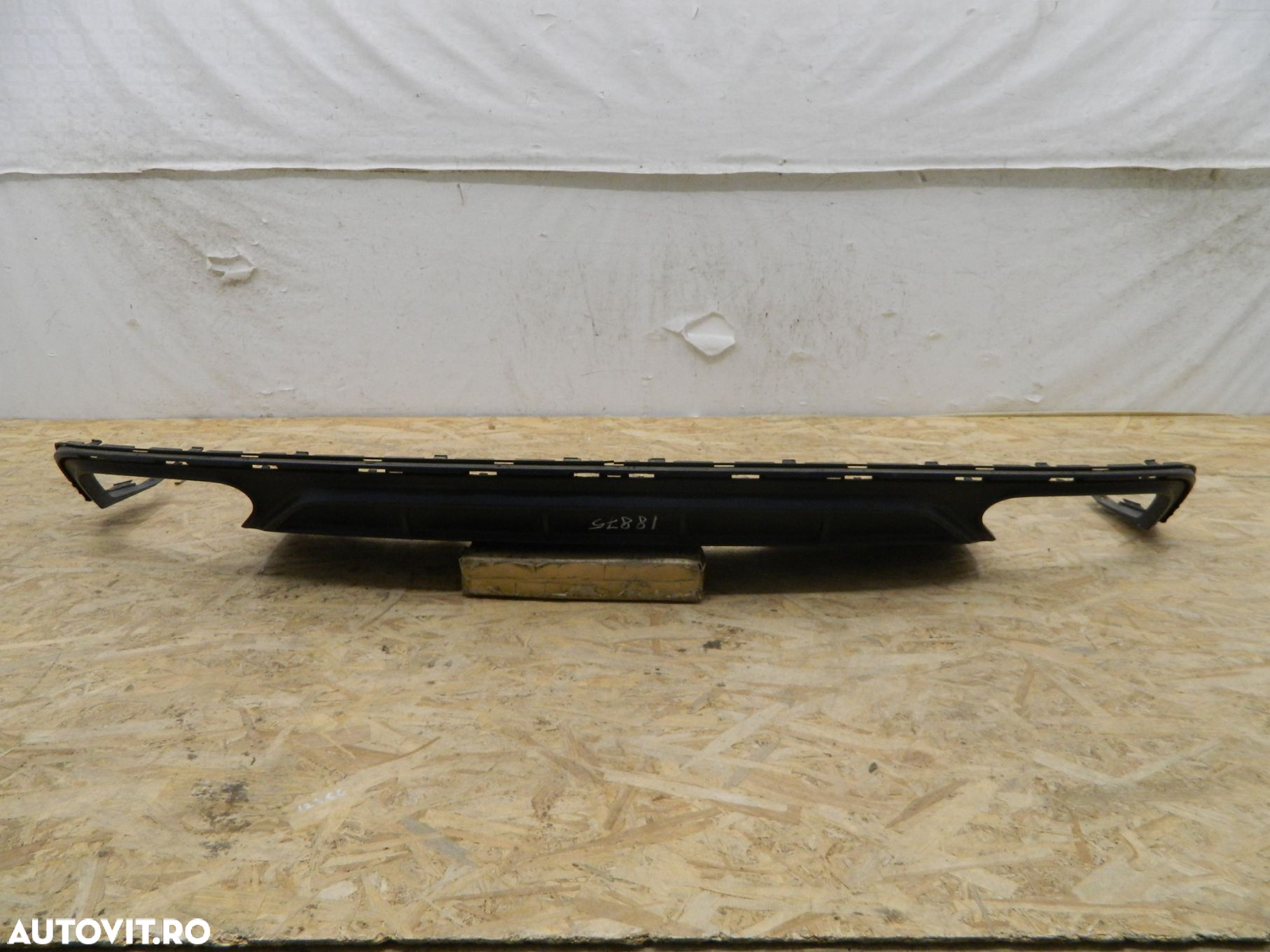 Spoiler Bara spate, Audi A4 B9, S-Line, facelift, 2019, 2020, 2021, 8W0807521S. - 2
