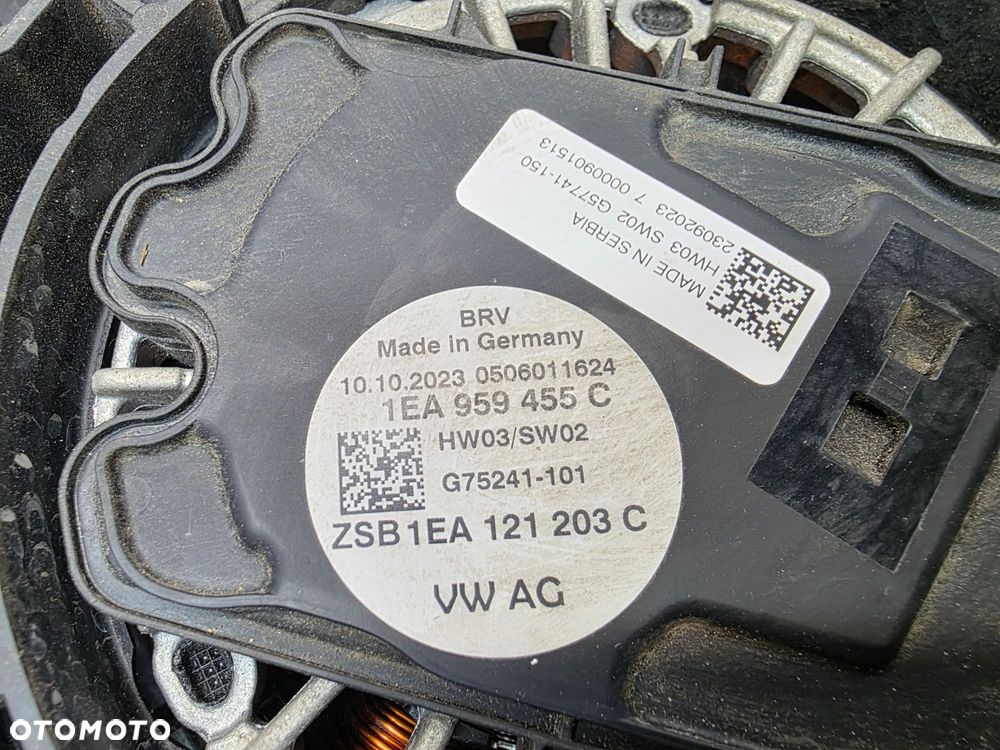 CHŁODNICE WENTYLATOR OBUDOWA ŻALUZJA AUDI Q4 E-TRON 1EA121203C 1EA959455C - 16