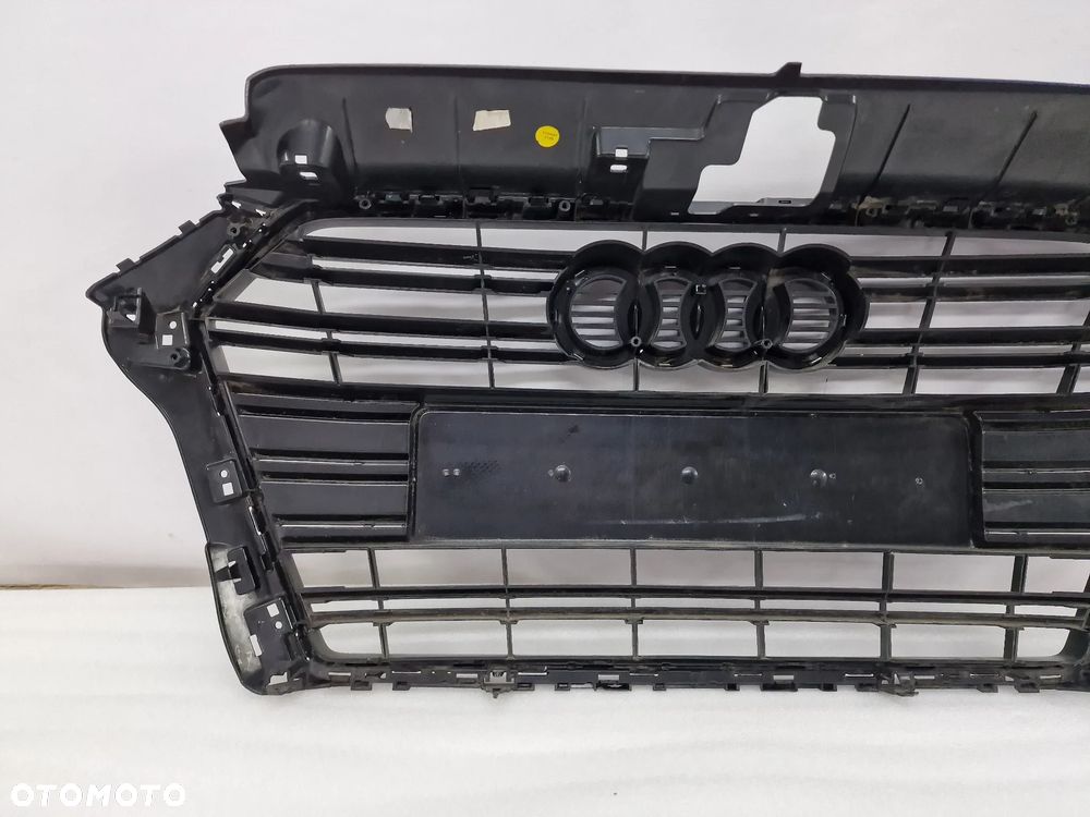 AUDI A3 8V / 8V3 S-LINE 16- ATRAPA / GRILL PRZEDNI PRZÓD CZARNY BEZ PDC , NR 8V3853651AA , NR AUKCJI GL349 - 16