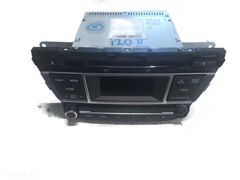HYUNDAI I20 15r RADIO RADIOODTWARZACZ BLUETOOTH 96170-C8250 - 1