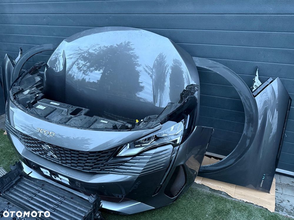 PEUGEOT 3008 5008 II LIFT HYBRYDA MASKA ZDERZAK BŁOTNIKI PAS LAMPY CHŁODNICE - 3
