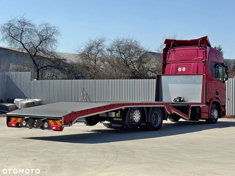 Scania R 410 * LAWETA 8,70m * 6x2 * STAN BDB - 7