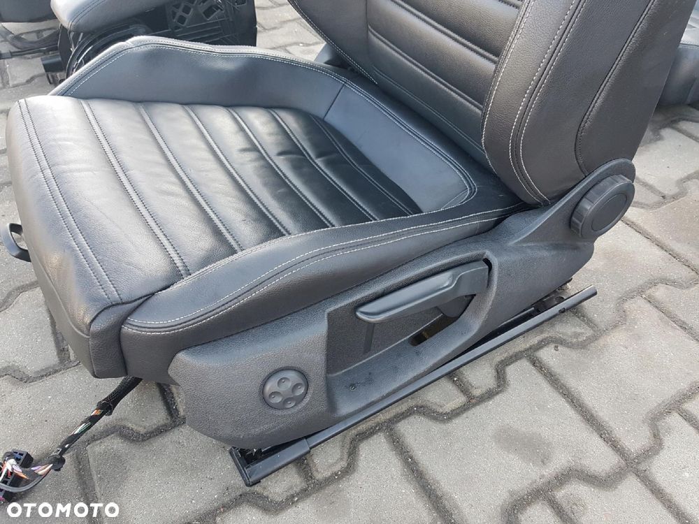 VW SCIROCCO III 08-14r FOTELE SKÓRZANE KANAPA - 10