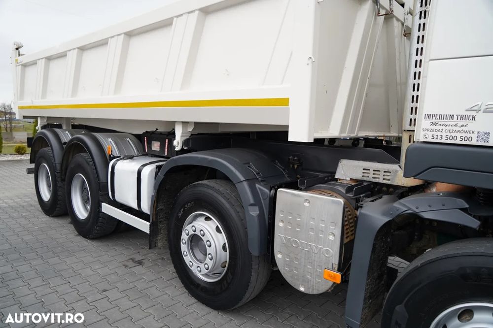 Volvo FMX 420 / 8X4 / BASCULATOR CU 2 LATE / HYDRODOLTA / HYDRODOLTAPA / BODRMATIC / MEILLER KIPPER / I-SHIFT / EURO 5 - 23