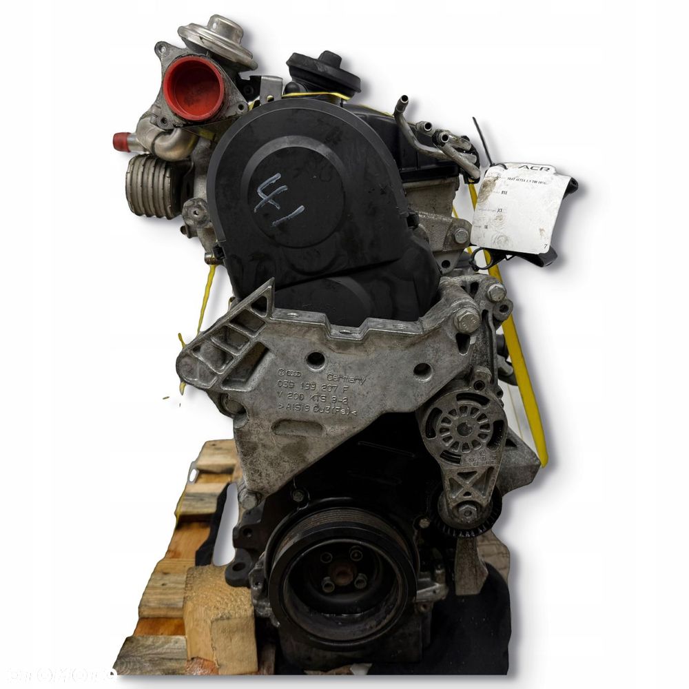 SILNIK Audi A3 II 8P Skoda Octavia Superb II 1.9 TDI 105KM diesel BXE - 7
