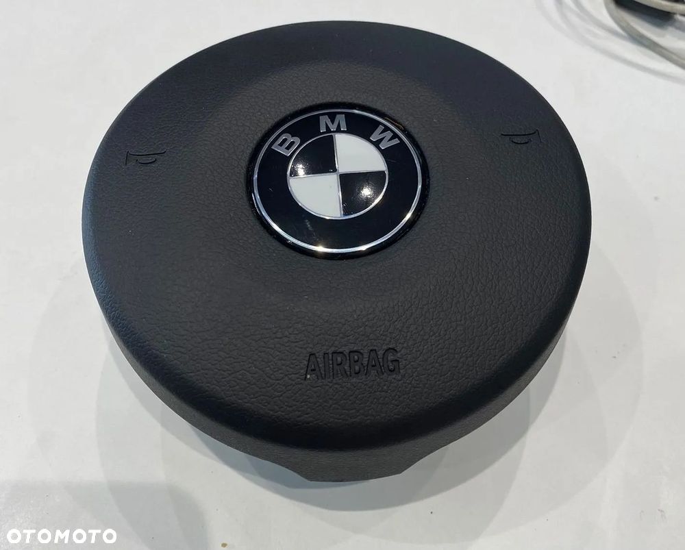 BMW F10 F20 F21 F30 F31 F32 AIRBAG PODUSZKA POWIETRZNA KIEROWCY CZARNY ZNACZEK LOGO NOWY ORYGINAŁ - 3