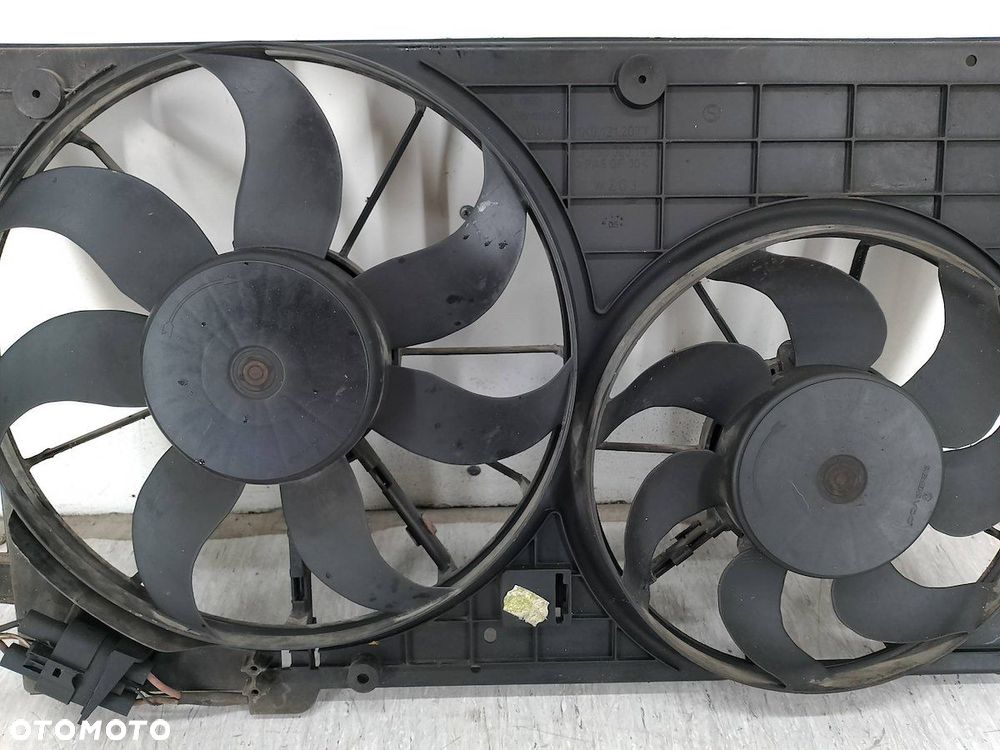 WENTYLATOR CHŁODNICY VW PASSAT B6 1K0121207T 1355D300195 1.9 TDI - 4