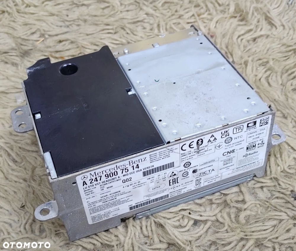 A2479007514 Radio Nawigacja Multimedia Mercedes Sprinter 907 / 910 / CLA W117 / W118 / GLA - 1