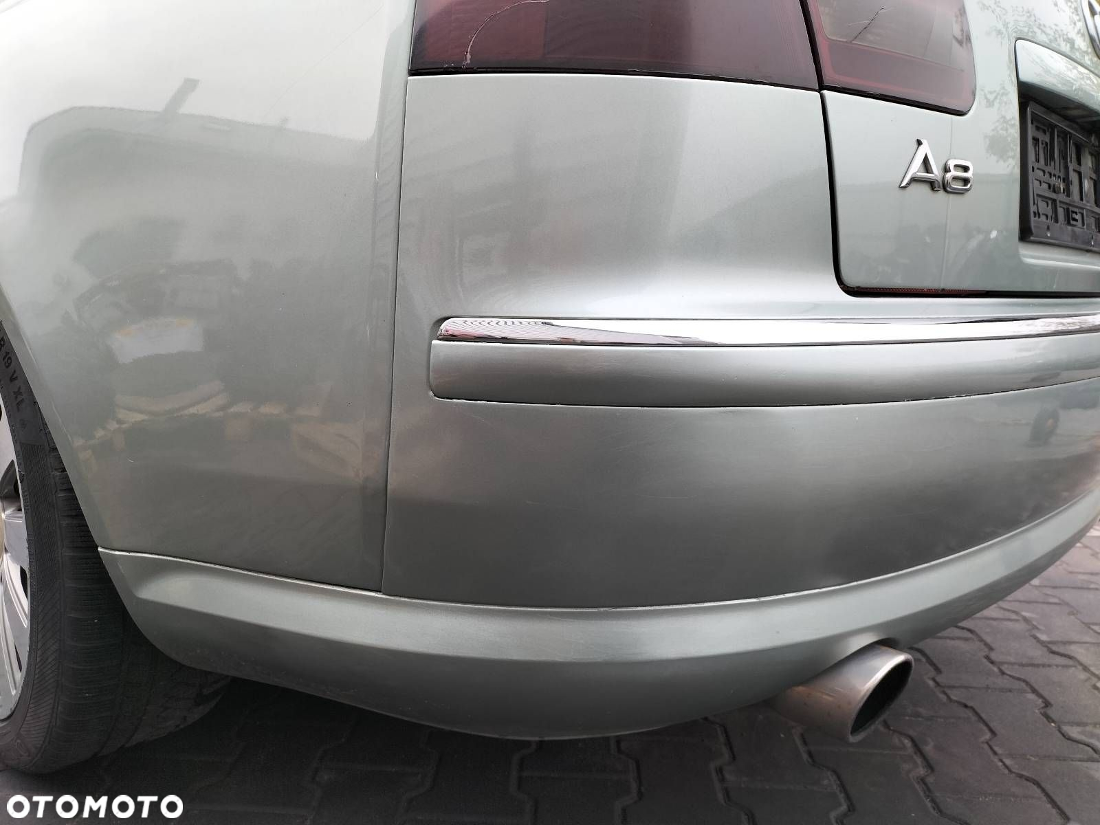 KOMPLETNY TYŁ KLAPA BAGAŻNIKA ZDERZAK TYŁ LAMPY AUDI A8 D3 LX6Z - 10