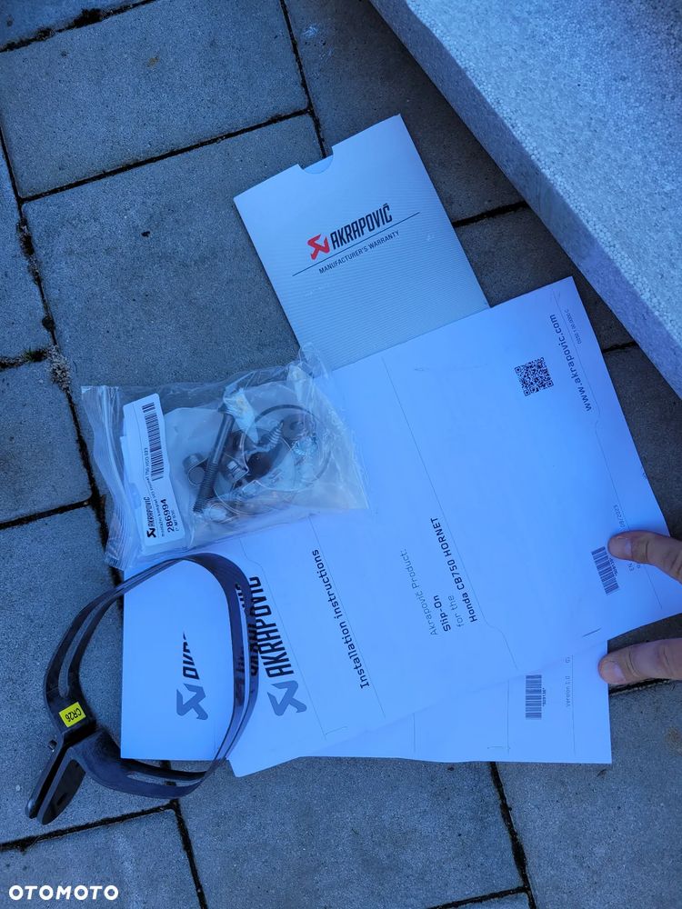 Tłumik, wydech Akrapovic Honda CB 750 Hornet 750 - 21