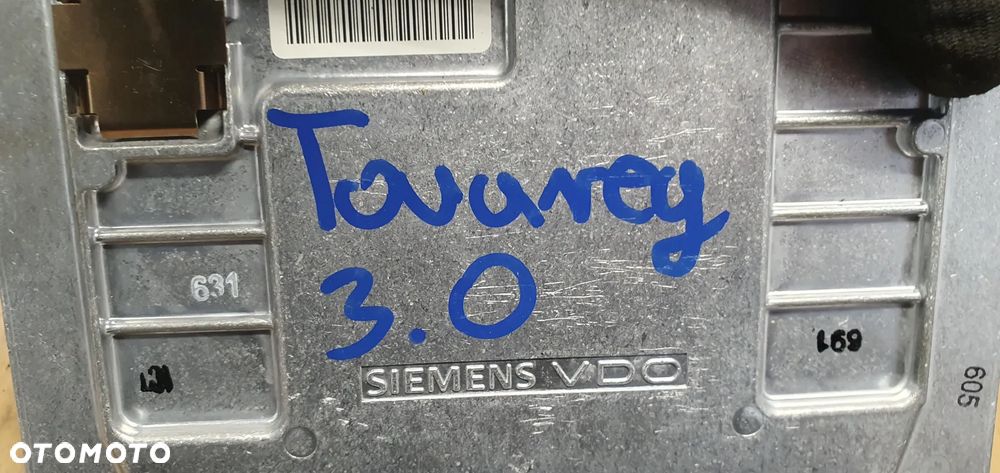 Moduł sterownik skrzyni biegów automat VW Touareg 7L 3.0 TDI 0AD927755AT - 5