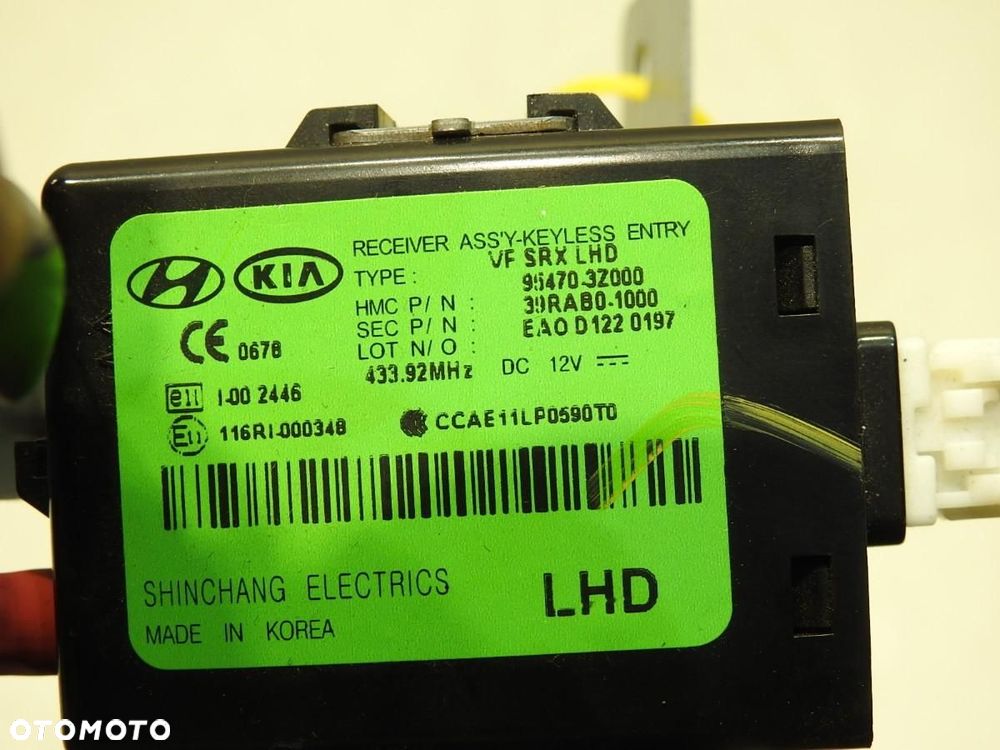 MODUŁ STEROWNIK KEYLESS HYUNDAI I40 954703Z000 - 5