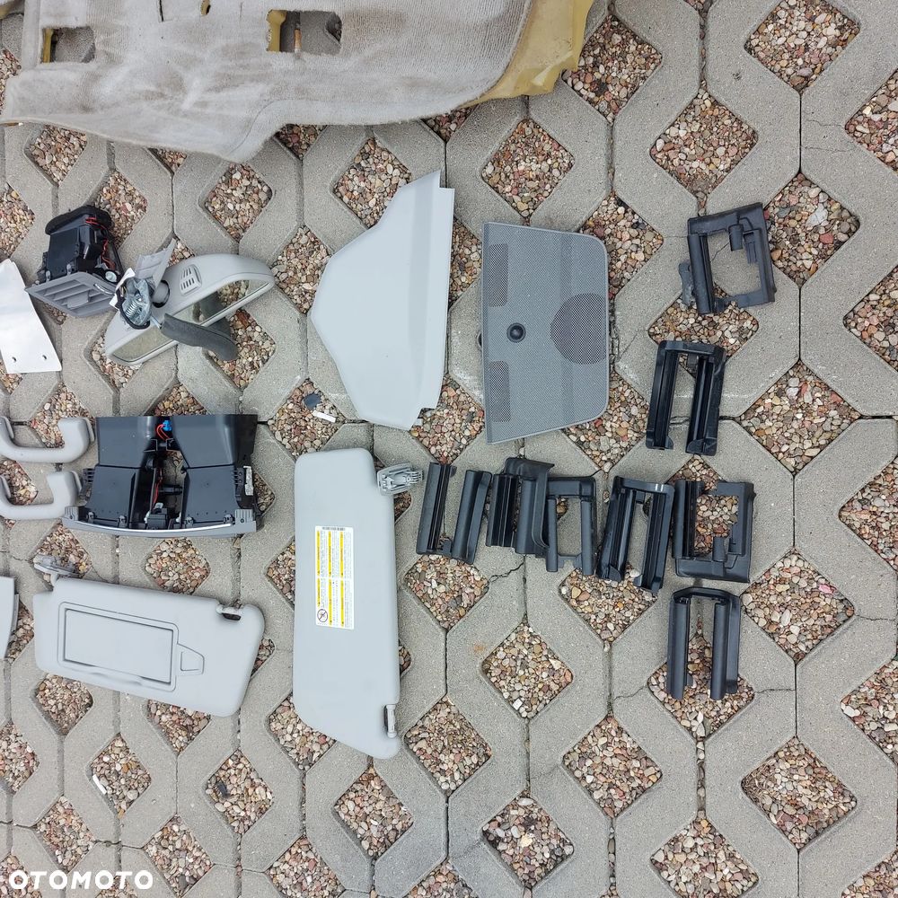 WNETRZE KOMPLETNE FOTELE KANAPA MERCEDES E W207 COUPE ORYGINAL DEMONTAZ BOCZKI DYWANY OSLONY PODLOKIETNIK - 31