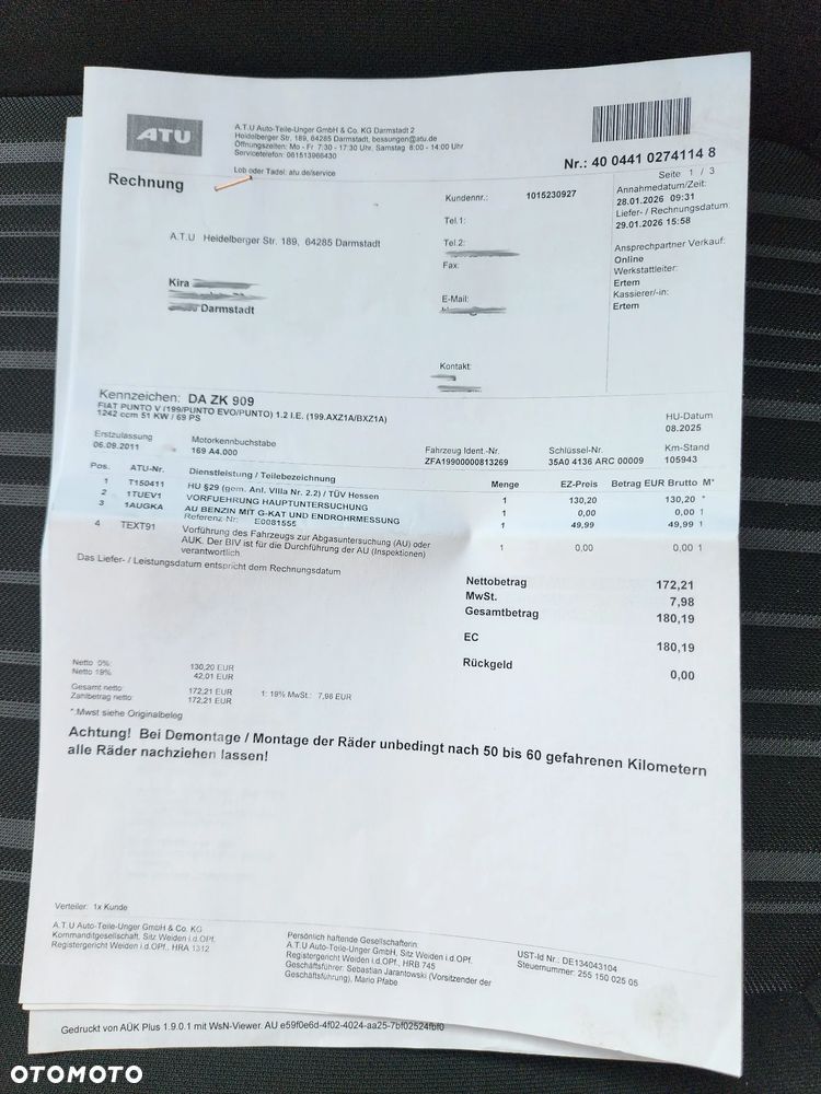 Fiat Punto Evo 1.2 8V Easy - 35