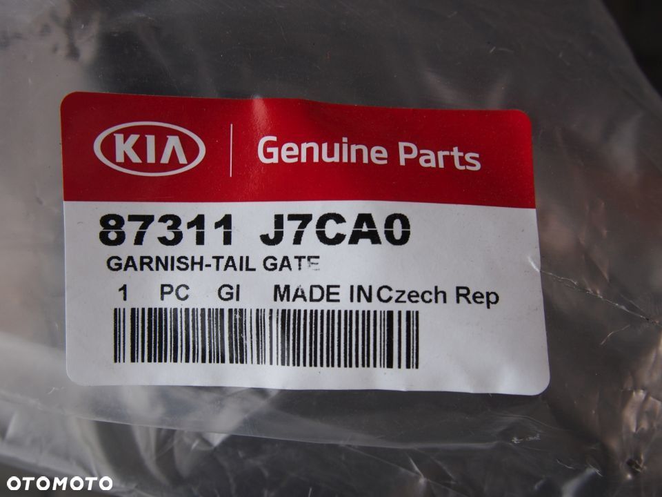 Kia X Ceed 19r Nakladka blenda klapy tyl tylnej x cee'd 2019 - 4