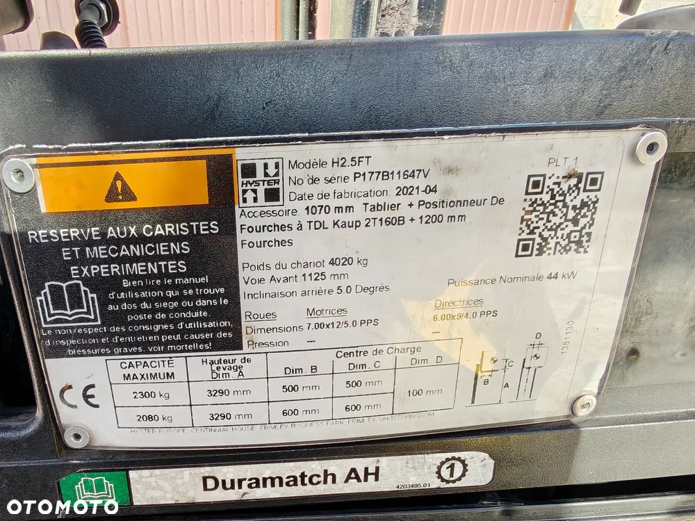 Hyster 2.5 Fortens - 17