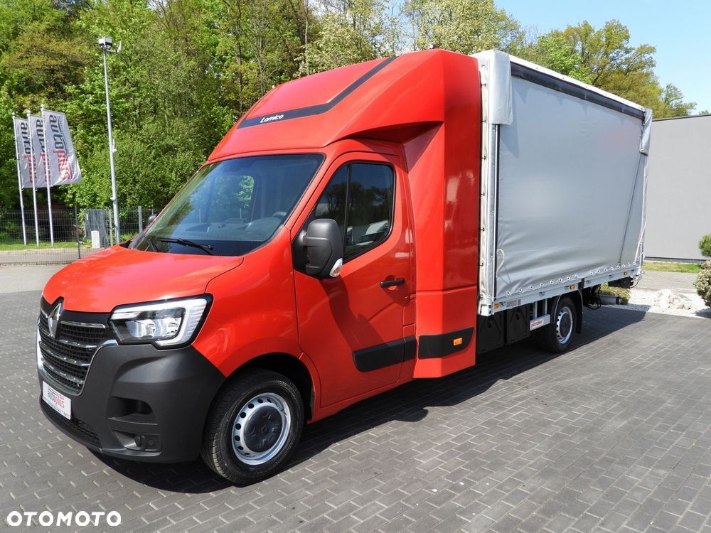Renault MASTER PLANDEKA WINDA 8 PALET WEBASTO TEMPOMAT LEDY PNEUMATYKA KLIMATYZACJA  165KM - 7