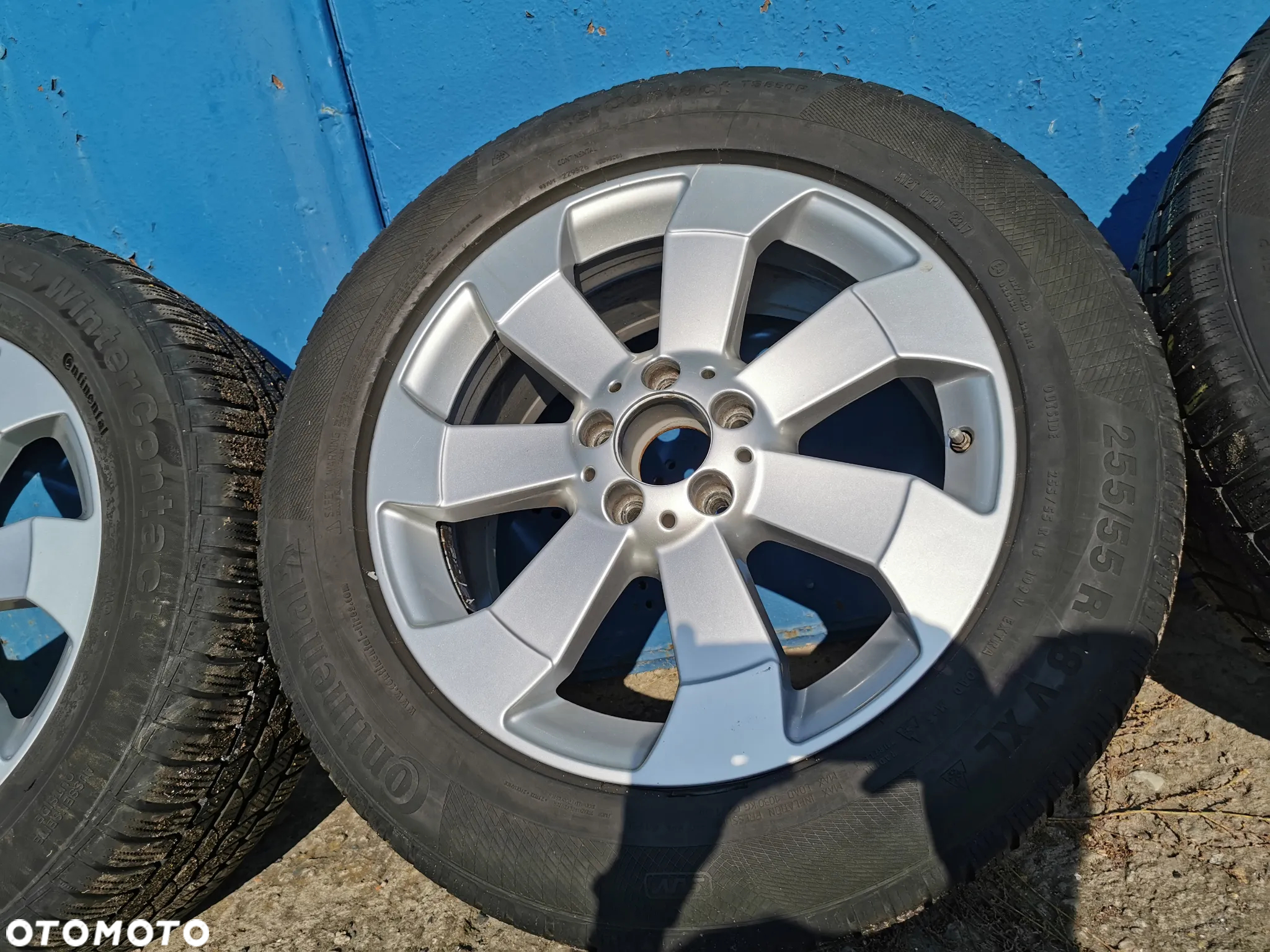 Mercedes GL ML w166 Koła z oponami zimowymi 18x8j ET56,5 5x112 - 3