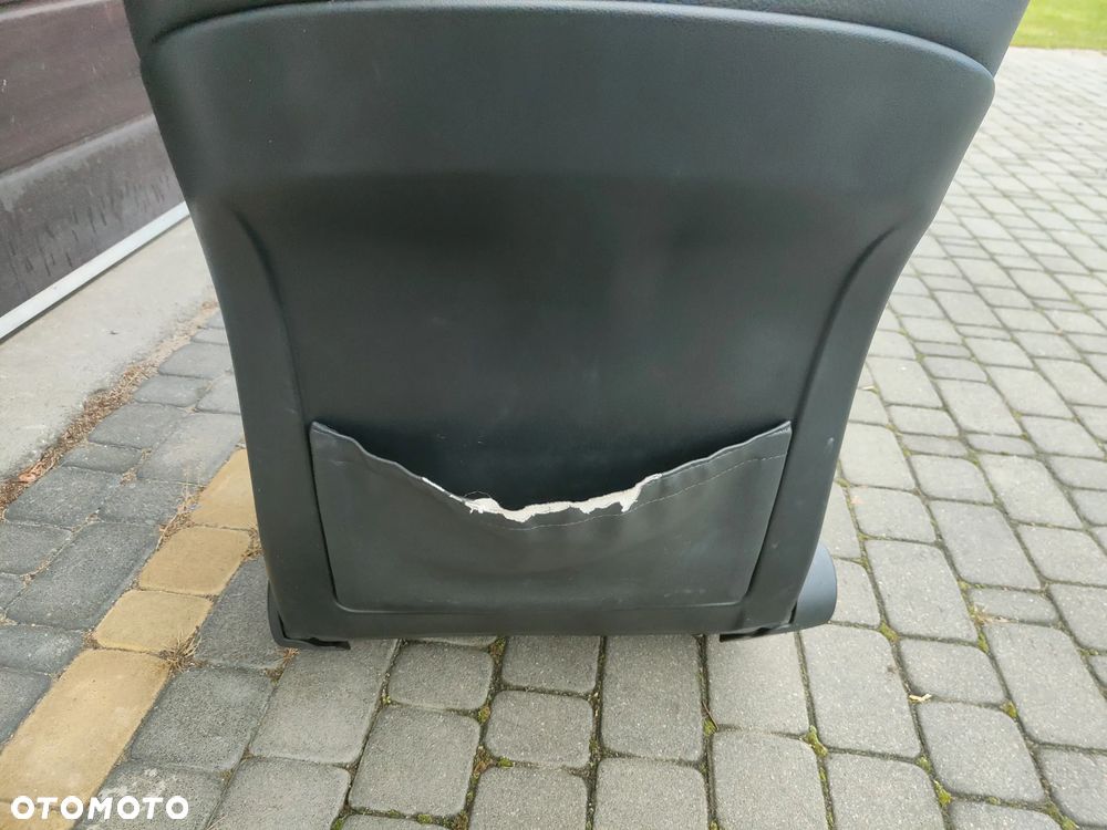 BMW E60 E61 Fotel kierowcy lewy Skórzany Grzany Czarny - 9
