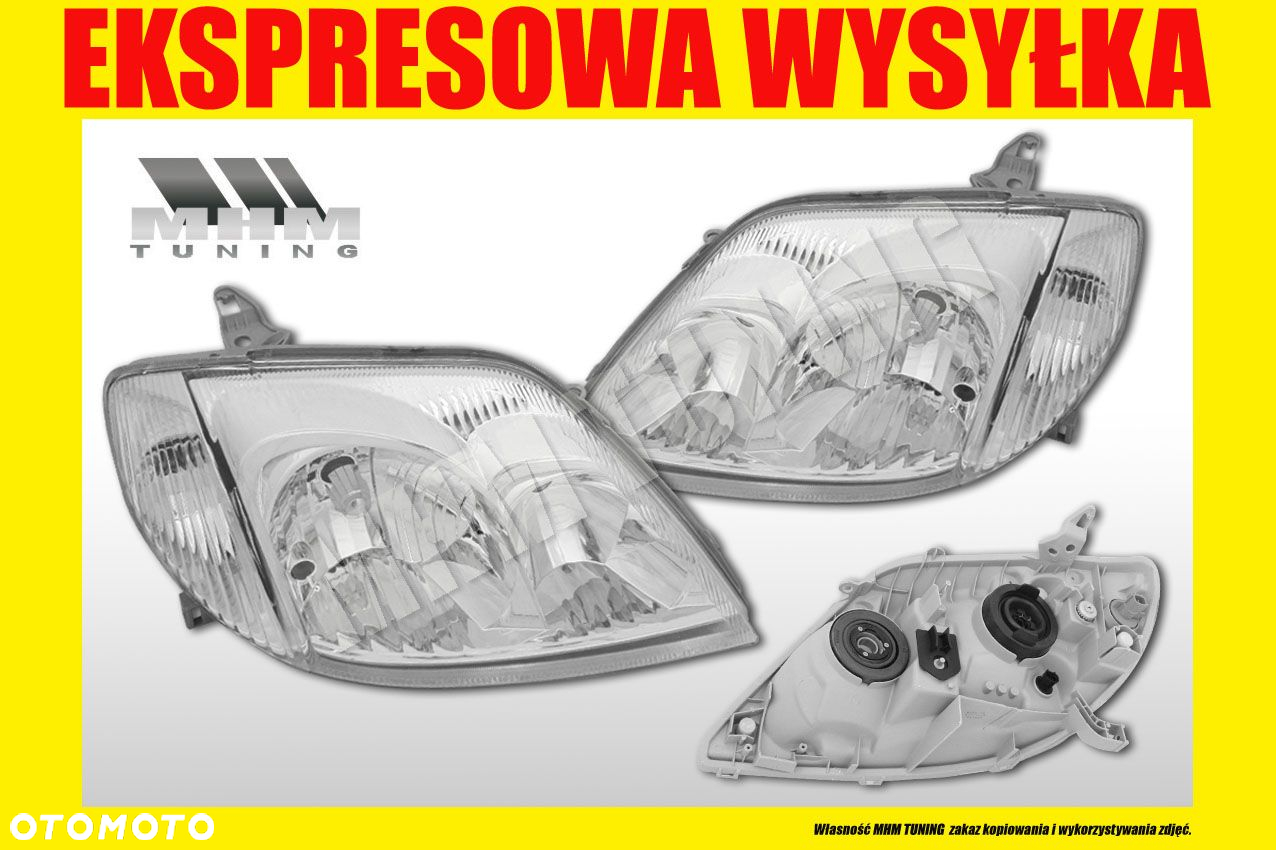 REFLEKTOR LAMPA TOYOTA COROLLA E12 2002-07 TYC KPL - 2