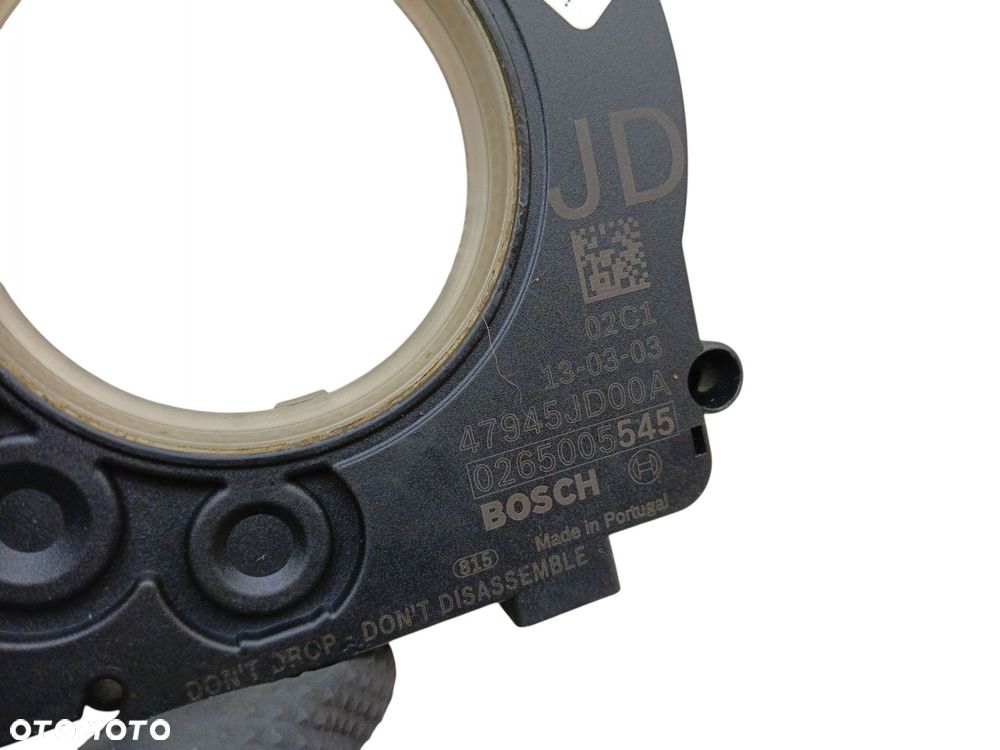 CZUJNIK KĄTA SKRĘTU NISSAN QASHQAI+2 J10 NOTE E11 47945-JD00A 0265005545 - 3
