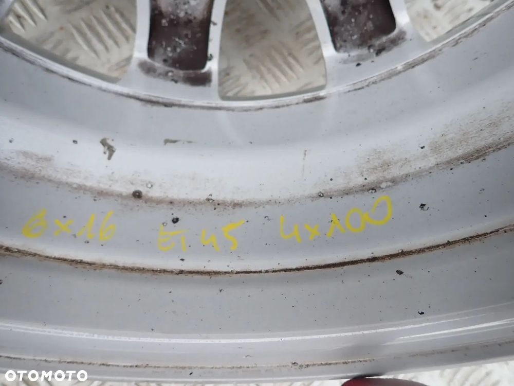 FELGI ALUMINIOWE NISSAN 6JX16 ET 45 4X100 - 10
