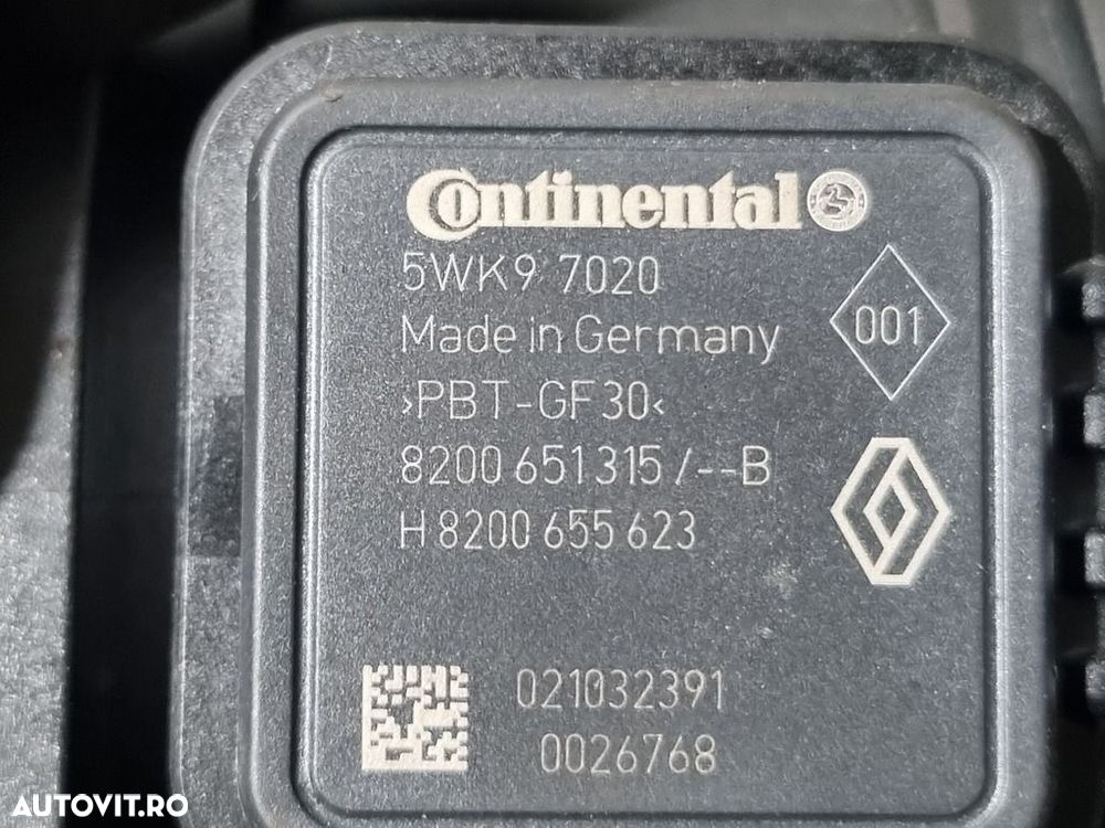 Debitmetru aer Dacia Duster 1.5 Dci 2010 - 2013 81kW 110CP 1461CC K9K Euro5 (1511) ... - 3