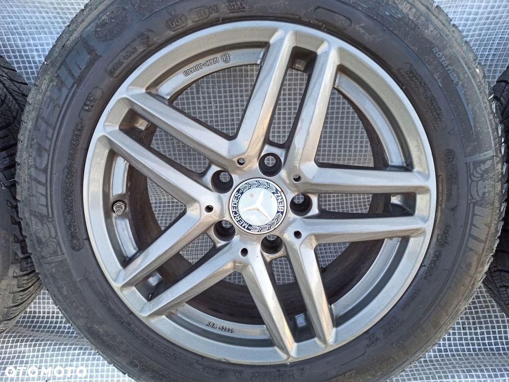 MERCEDES C W205 KOŁA ZIMA ZIMOWE FELGI 205/60R16 5x112 ET48 7Jx16 OPONY - 4