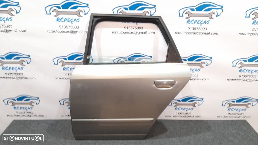 PORTA TRASEIRA TRÁS ESQUERDA AUDI A4 B6 SLINE S-LINE S LINE FECHO ELEVADOR MOTOR PUXADOR VIDRO - 1