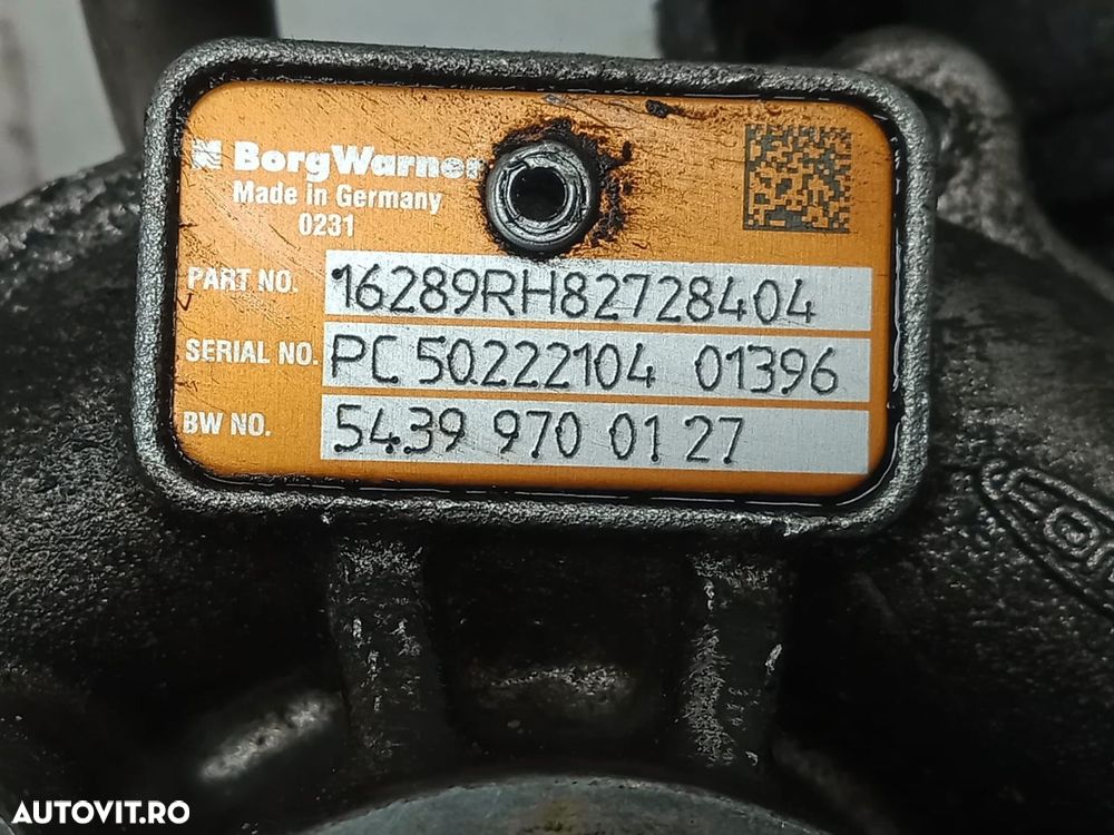 Turbo turbina 1.5 dci k9k410 54399700127 Nissan Juke YF15  [din 2010 - 4