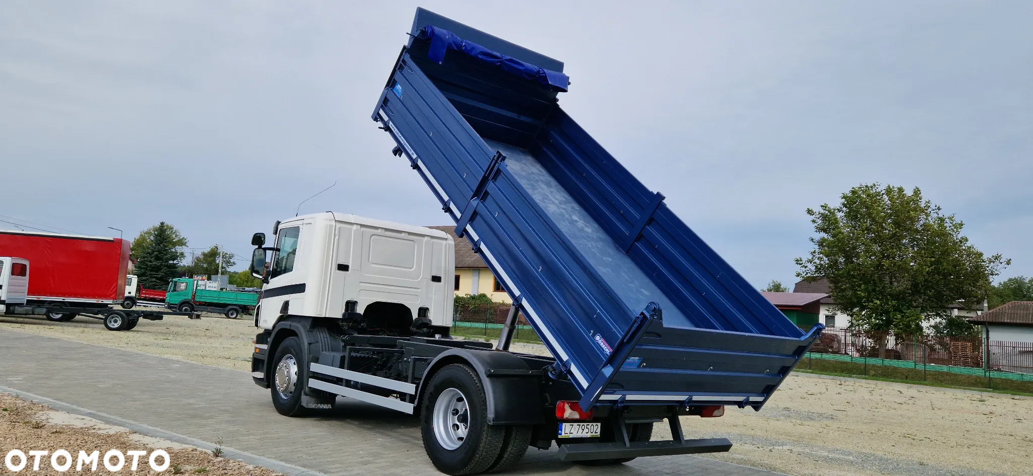 Scania P270 kiper nowa wywrotka 3 stronna  bezwypadkowy bdb stan - 8